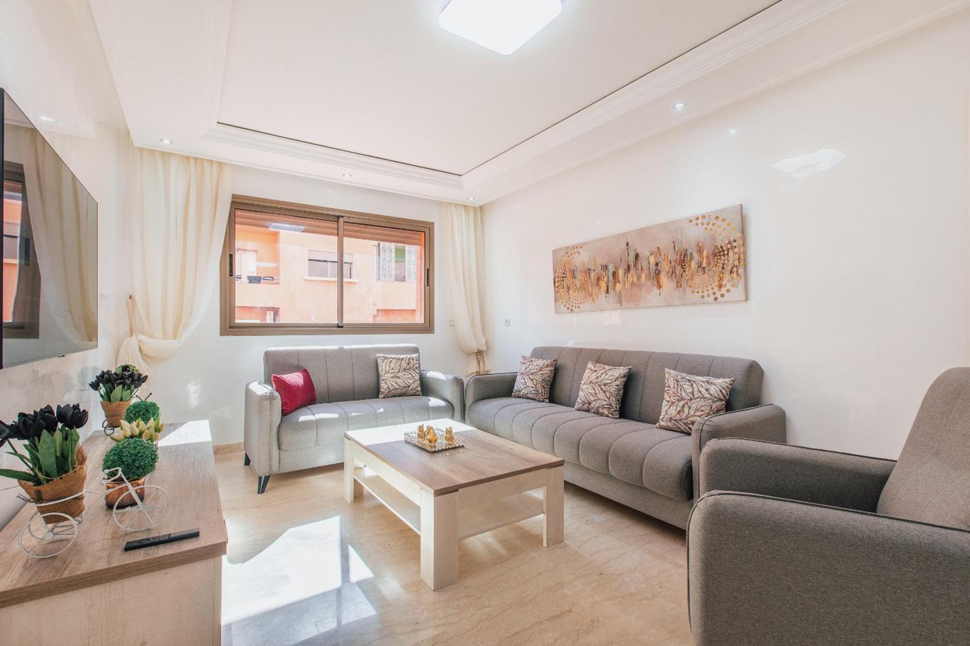 Migdal Gueliz Apart Hotel มาร์ราเกช ภายนอก รูปภาพ