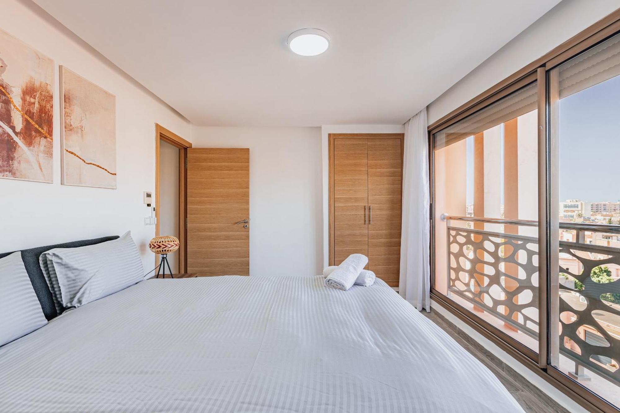 Migdal Gueliz Apart Hotel มาร์ราเกช ภายนอก รูปภาพ