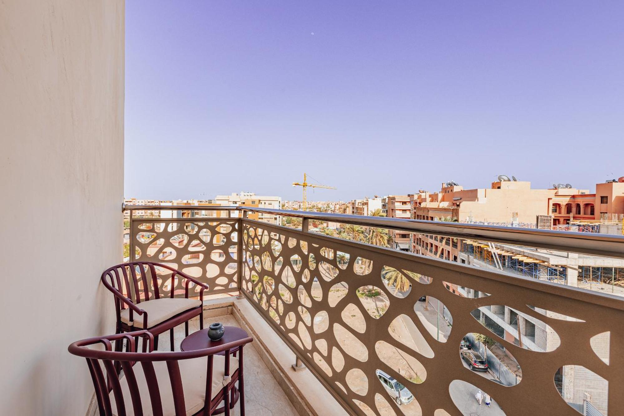 Migdal Gueliz Apart Hotel มาร์ราเกช ภายนอก รูปภาพ