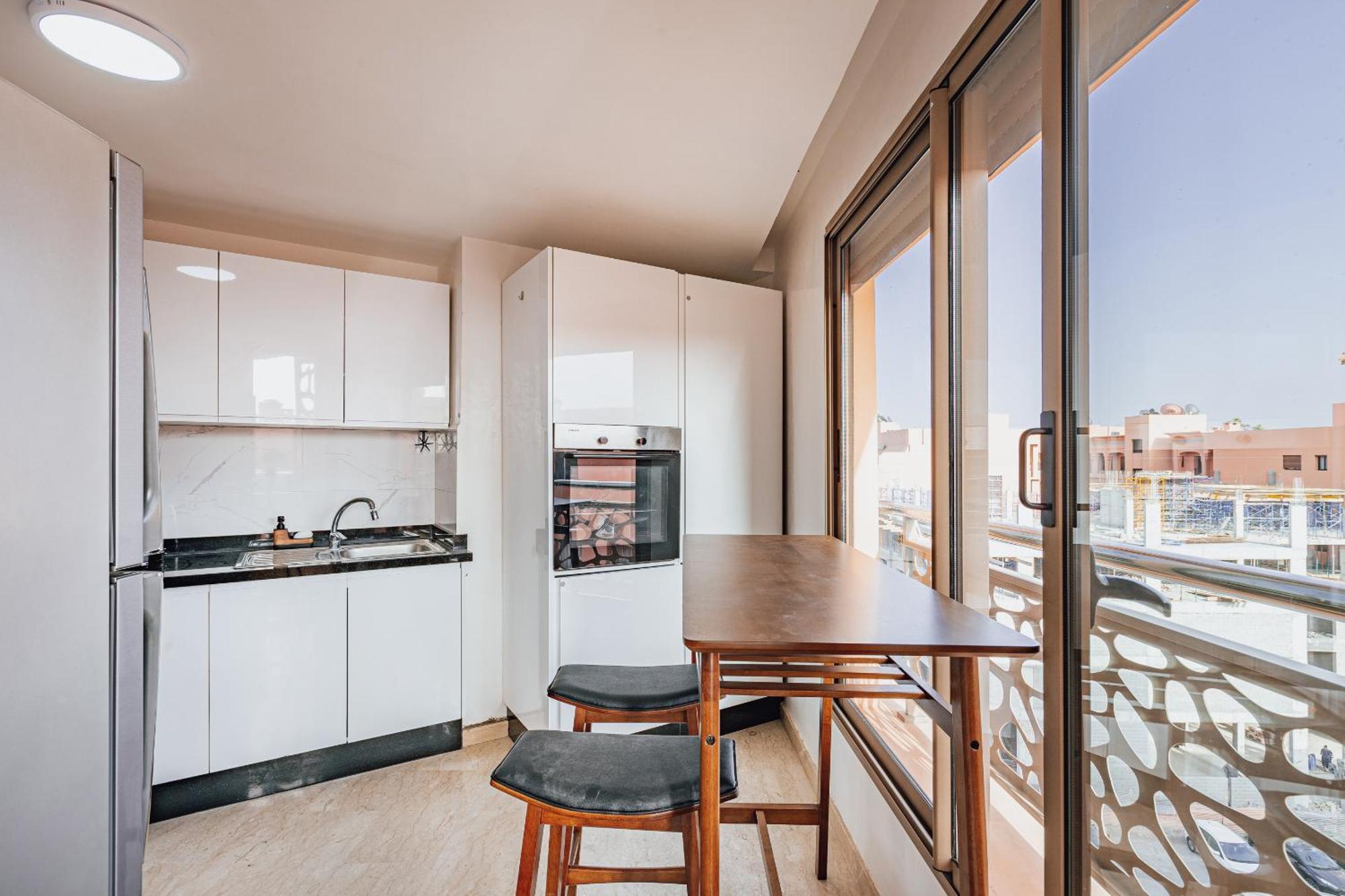 Migdal Gueliz Apart Hotel มาร์ราเกช ภายนอก รูปภาพ
